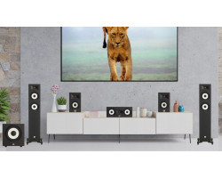 Домашний кинотеатр JBL 5.1 A170+A120+A125C+A100P Yamaha RX-V6A